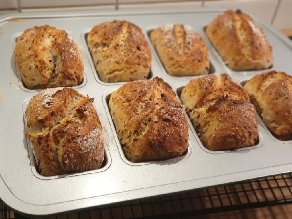 Das Körnchen aus der Mini Kuchenform