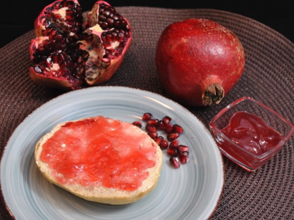 Granatapfel – Orangen Vitamin Bomben Gelee