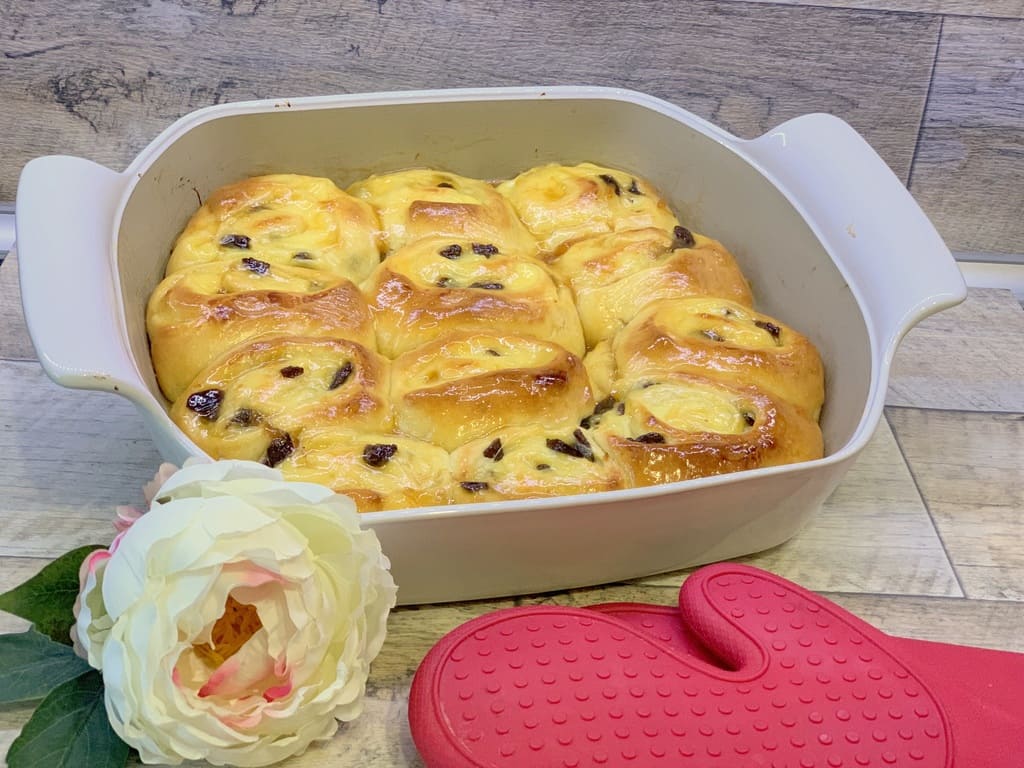 Französischer Hefe Schneckenkuchen / Chinois