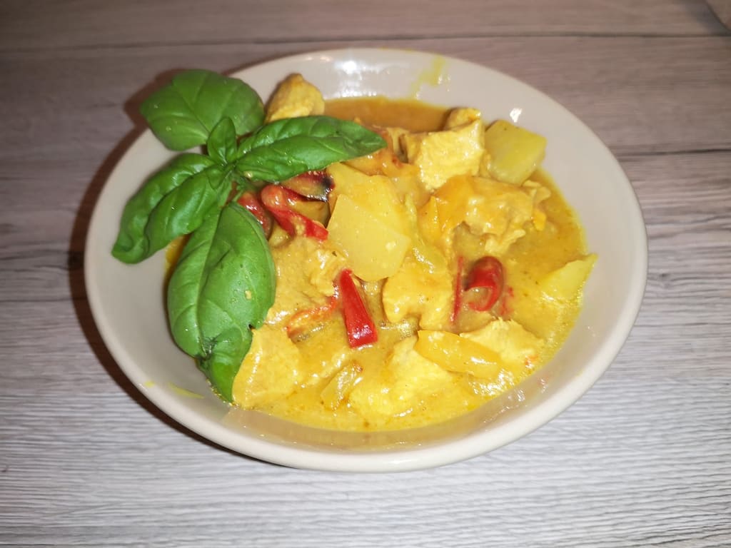 Karibischer Puten-Auflauf aus dem großen Bäker