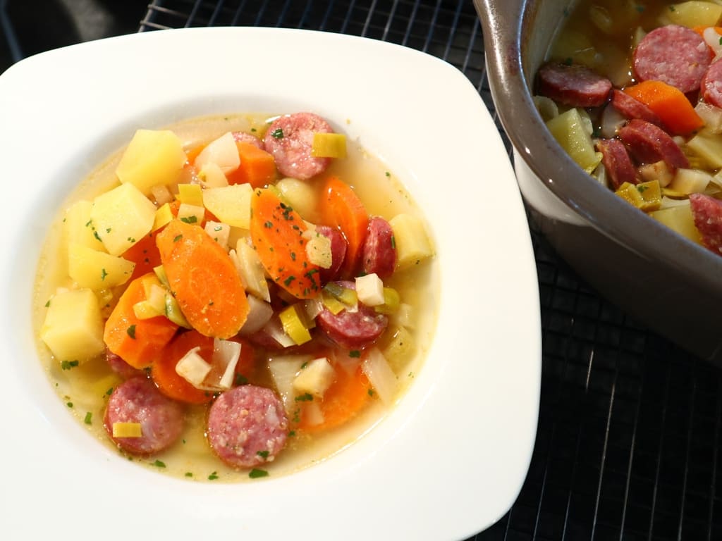 Mettwursteintopf Pichelsteiner Art