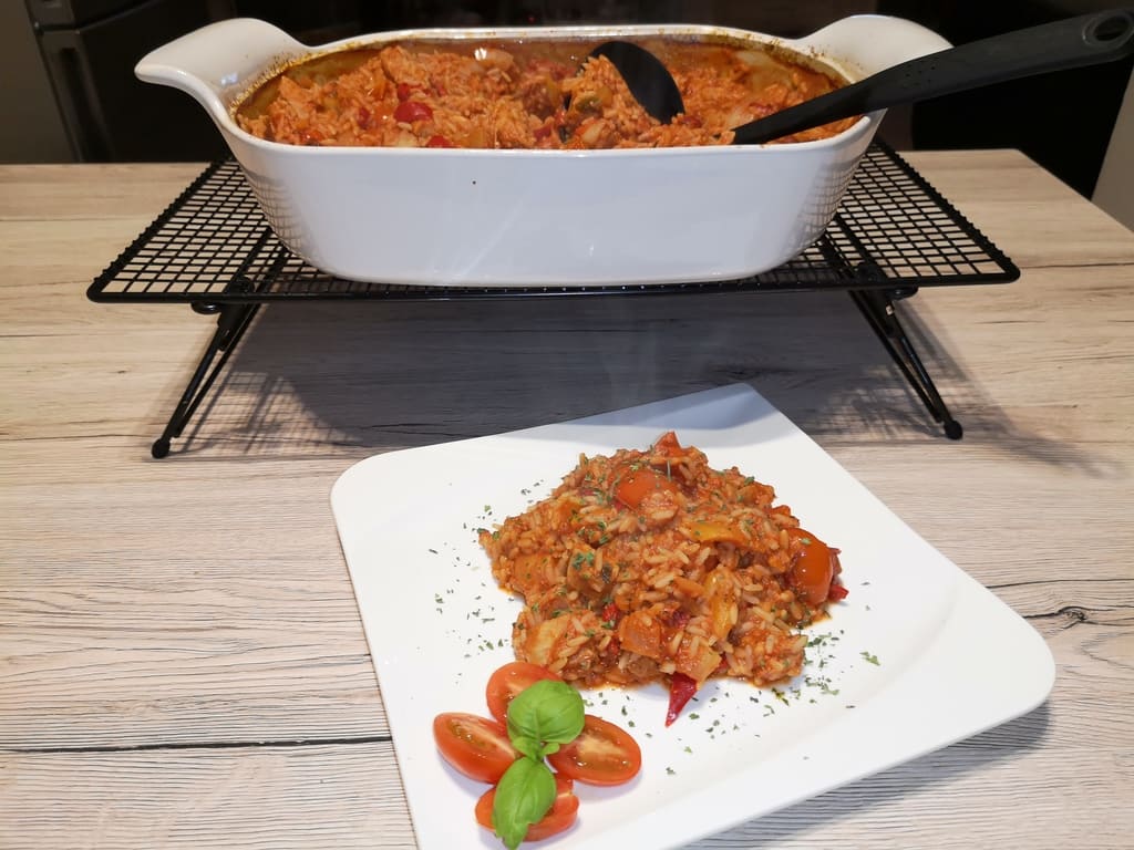 Serbisches Reisfleisch