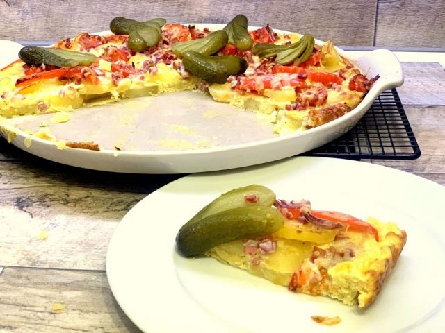 Bauernfrühstück / Ofen - Omlette nach Bauernart auf der White Lady