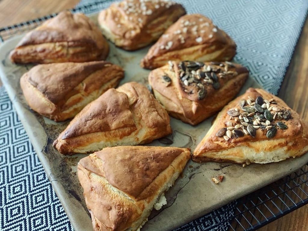 Laugen-Ecken auf dem großen Ofenzauberer / Zauberstein