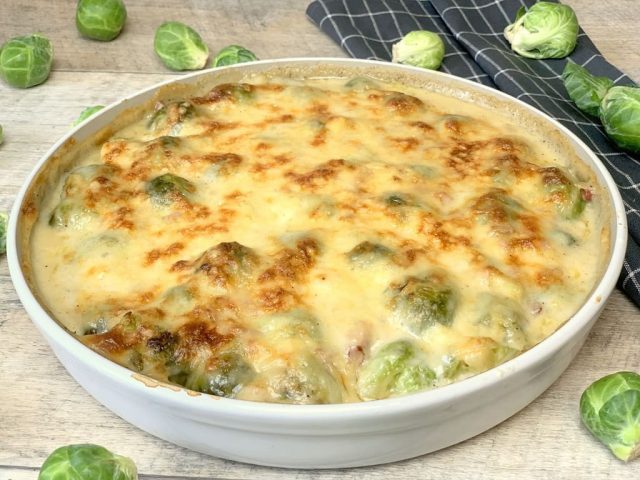 Rosenkohl Schlemmer Gratin