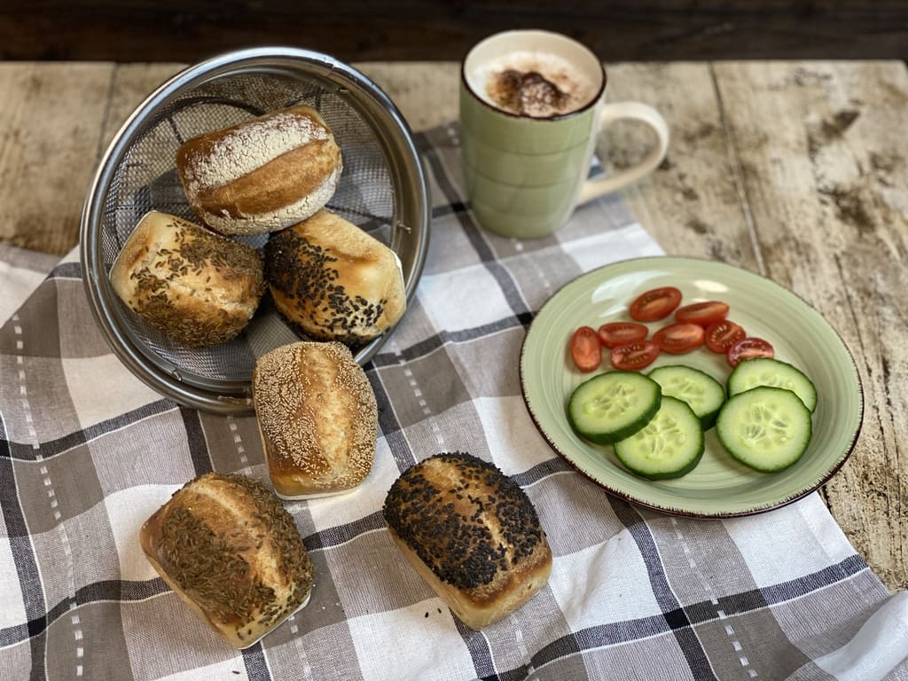 Dinkelkracher Brötchen