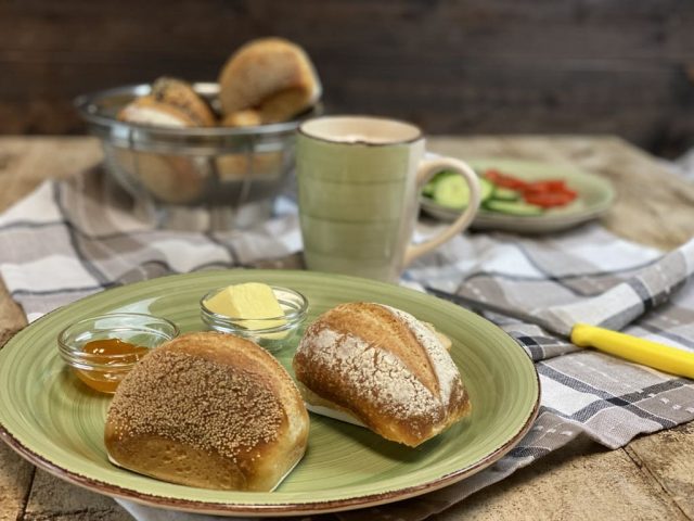 Dinkelkracher Brötchen