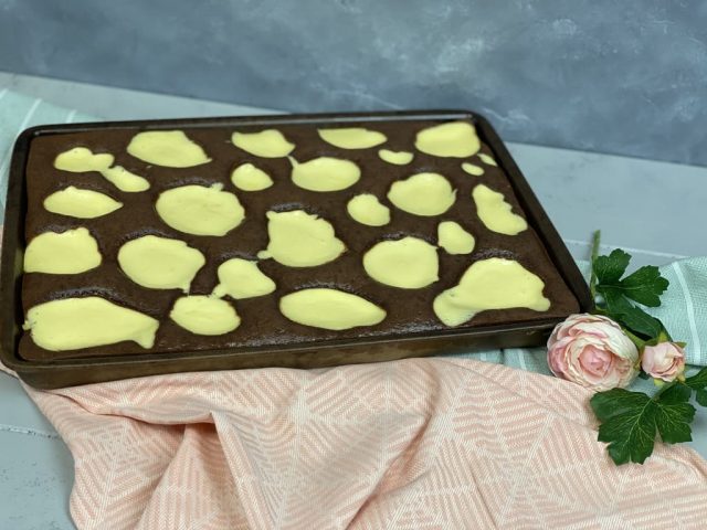 Kuhflecken-Kuchen