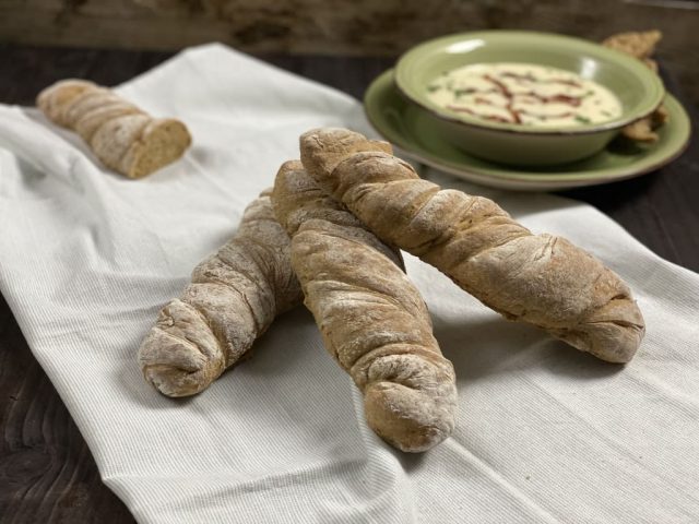 Gezwirbelte Rustika Baguettes