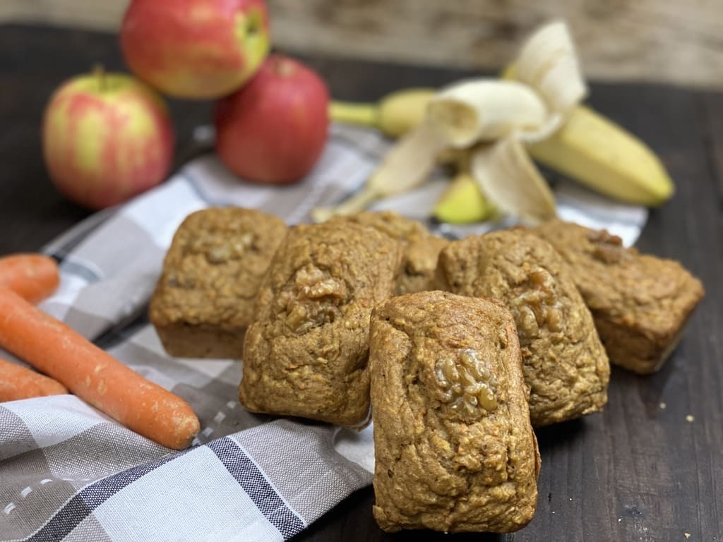 Kraftbrötchen aus der Mini-Kuchenform mit Backpulver