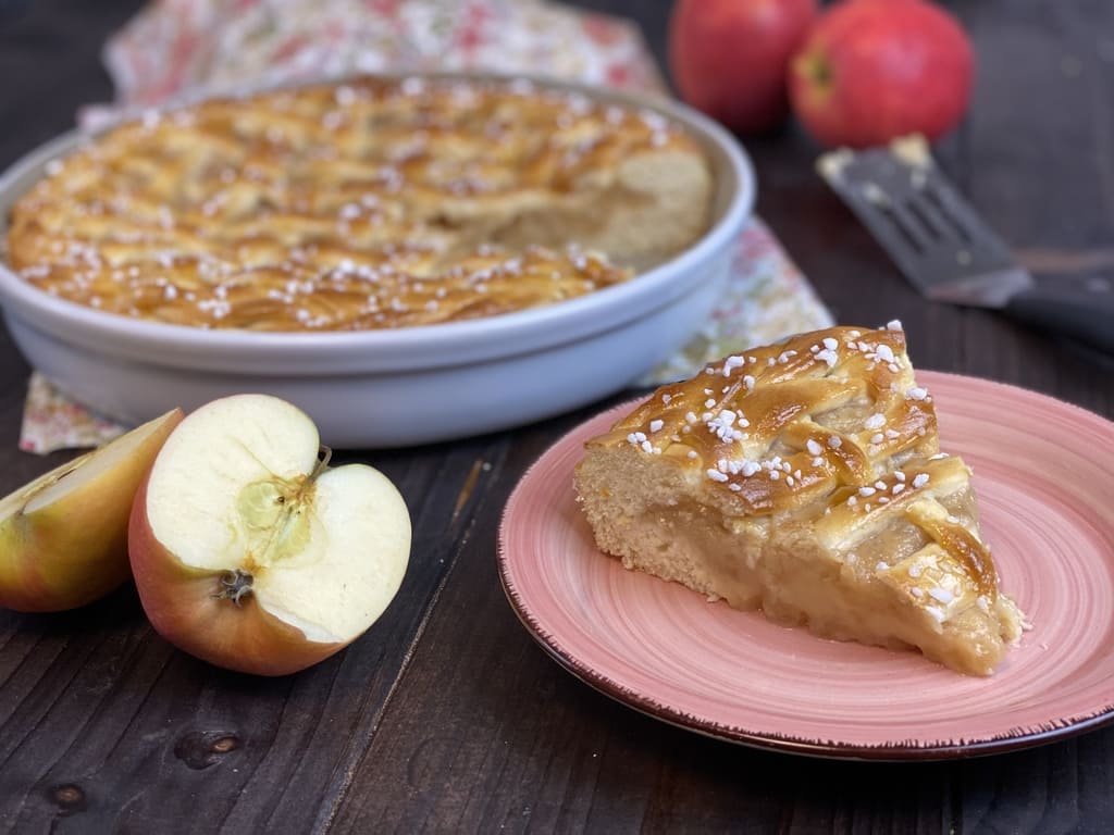 Rheinischer Riemchenapfel Kuchen