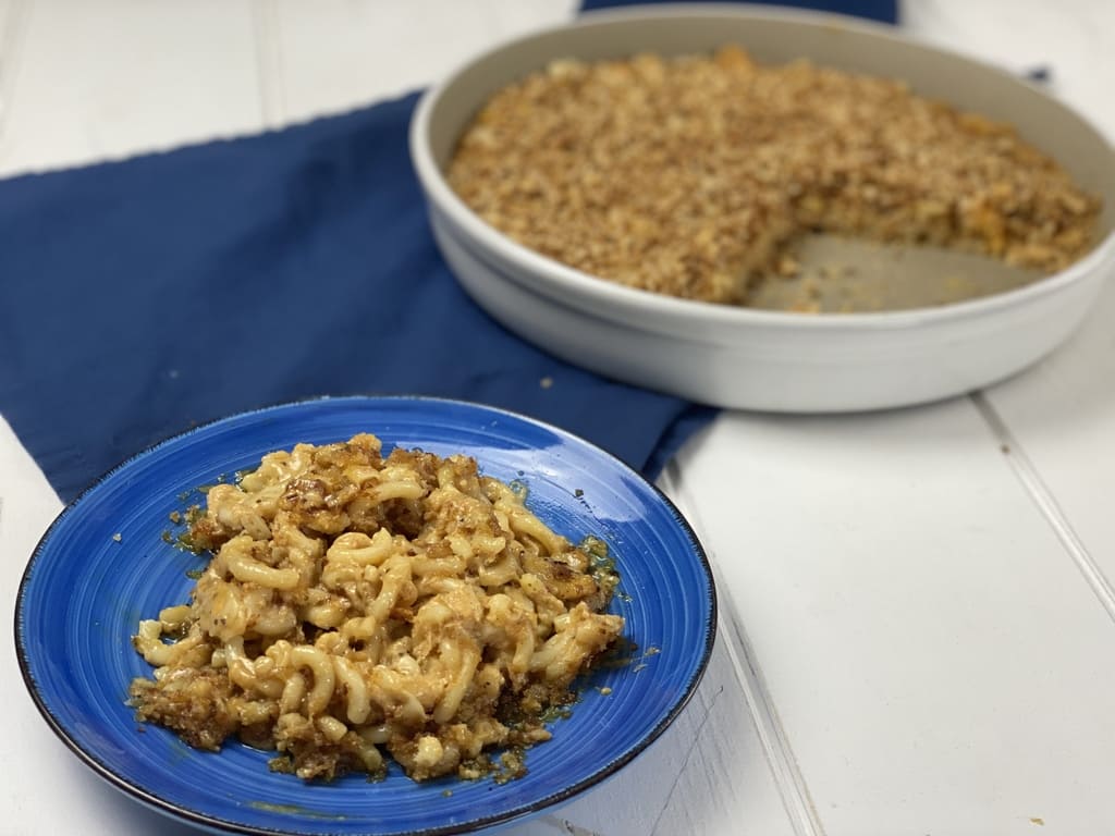 Mac & Cheese aus der runden Ofenhexe