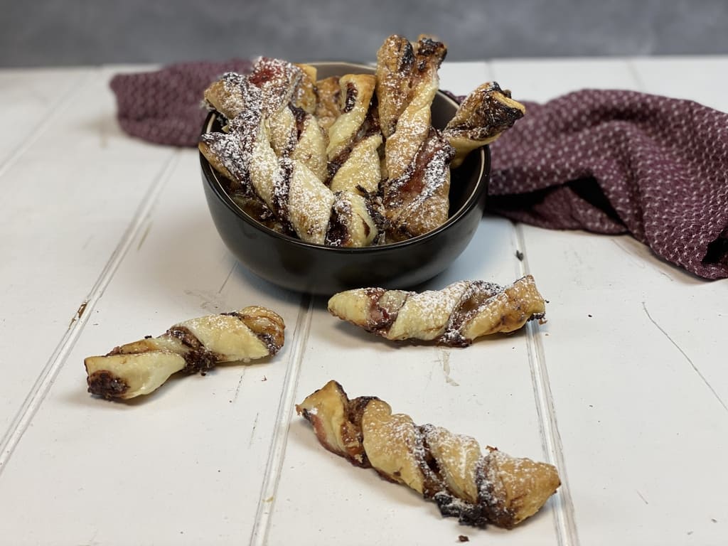 Erdbeeren Knusperstangen