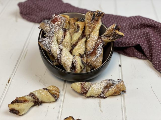 Erdbeeren Knusperstangen