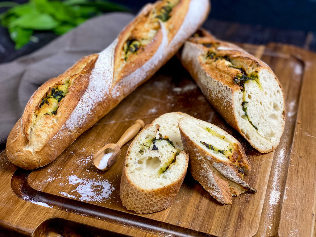 Bärlauch Baguette