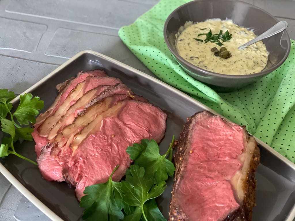 Roastbeef mit Senfkruste