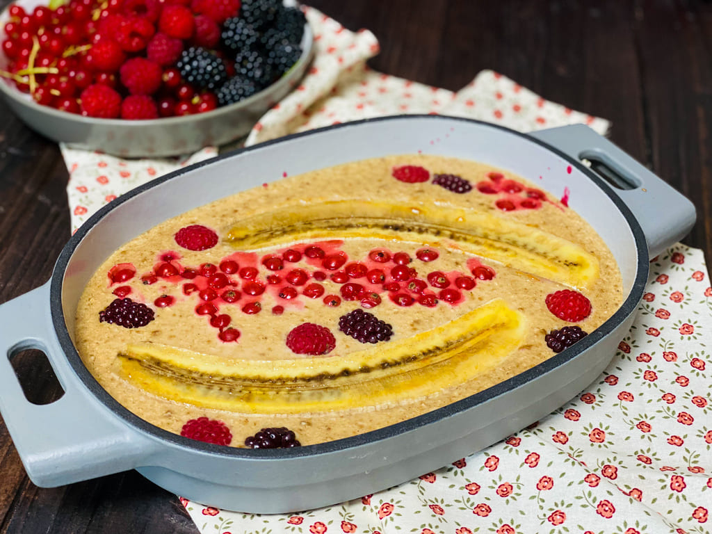 Baked Oats mit Früchten