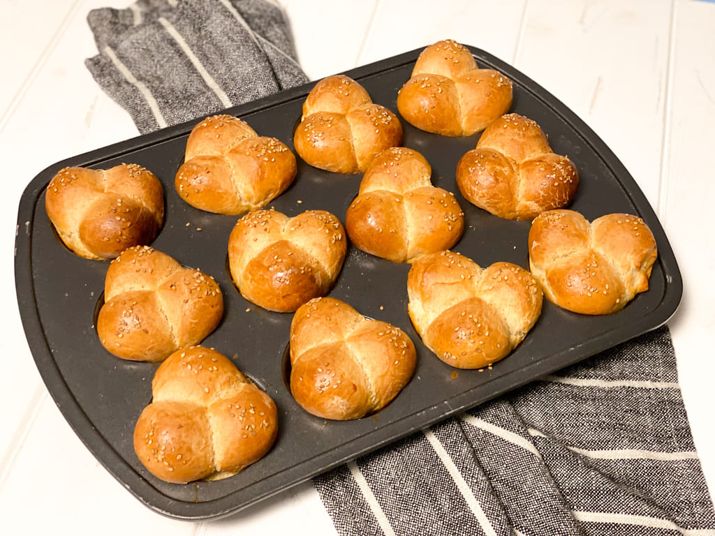 Cloverleaf Rolls / Kleeblatt Brötchen