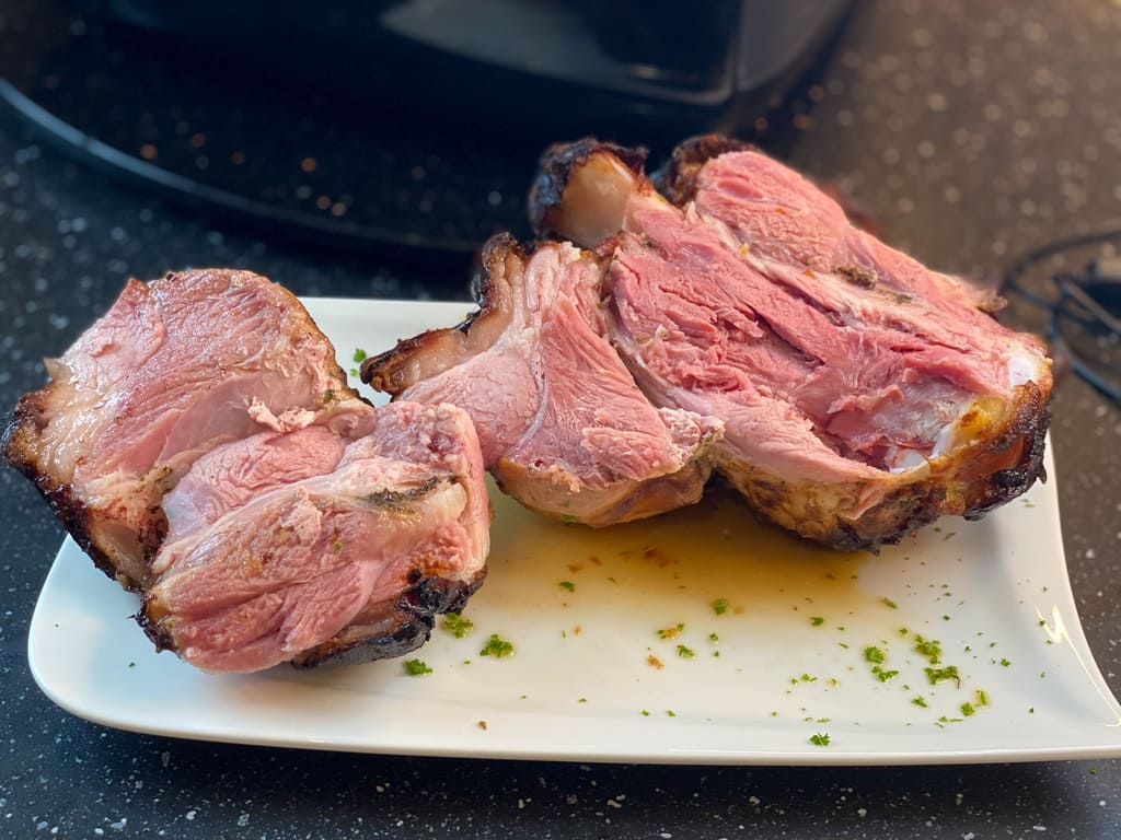 DIY gepökelte Haxe – Aus dem Air Fryer