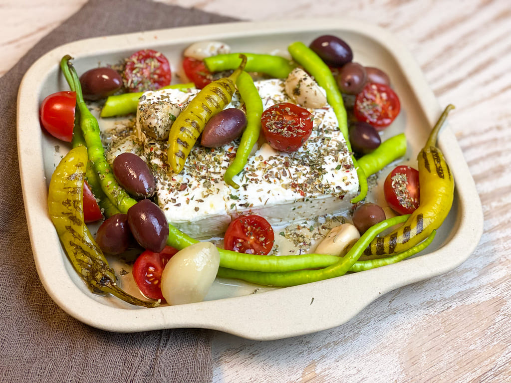 Gebackener Feta – Aus dem Air Fryer