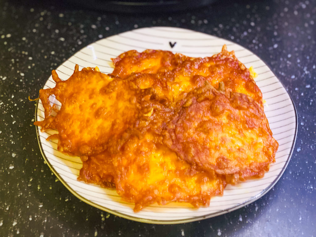 Käse Cracker – Aus dem Air Fryer