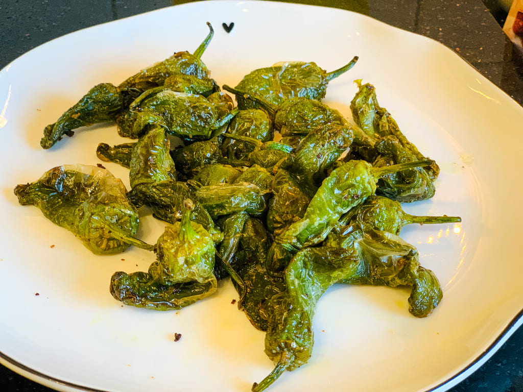 Pimientos de patrón – Aus dem Air Fryer