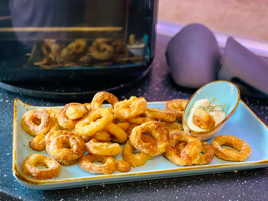 Calamari mit Aioli – Aus dem Air Fryer