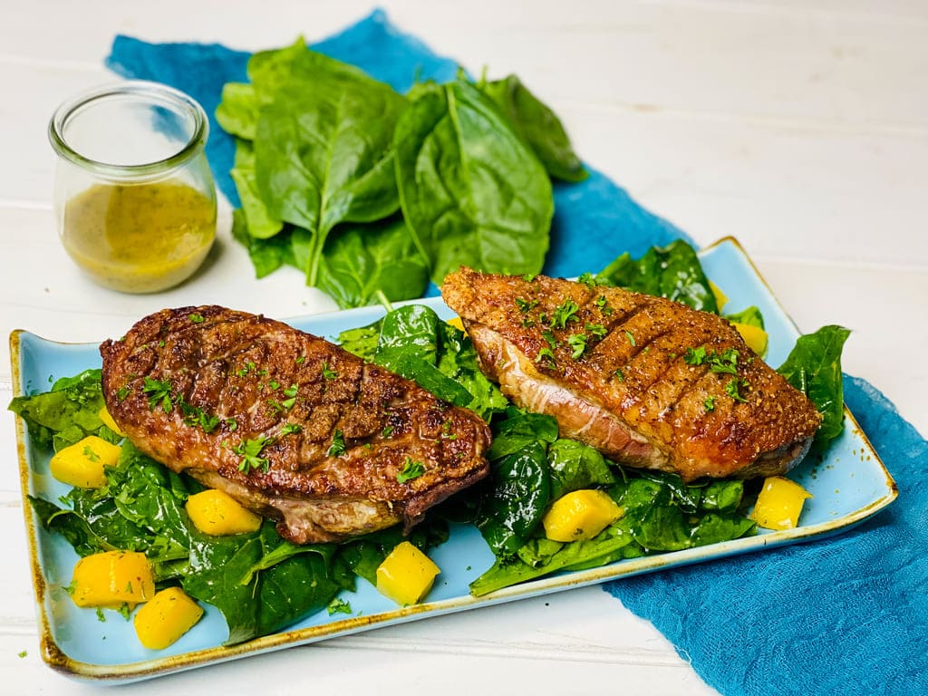 Entenbrust – Aus dem Air Fryer