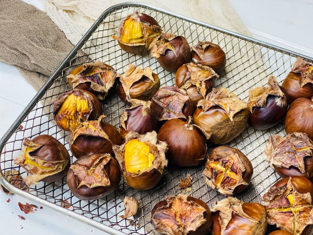 Geröstete Maronen – Aus dem Air Fryer