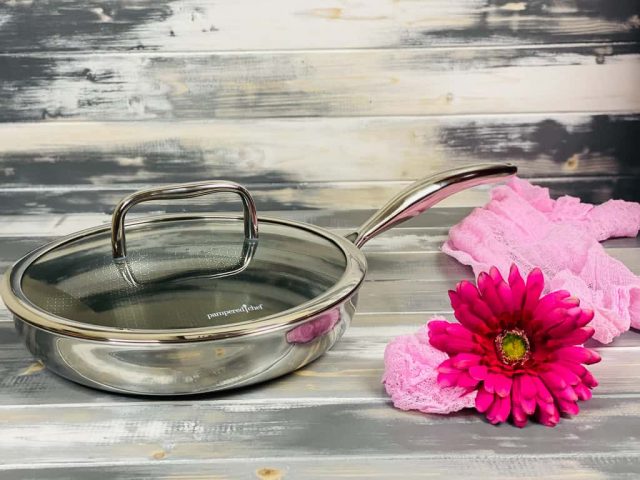 Edelstahl Antihaft Pfanne 25 cm