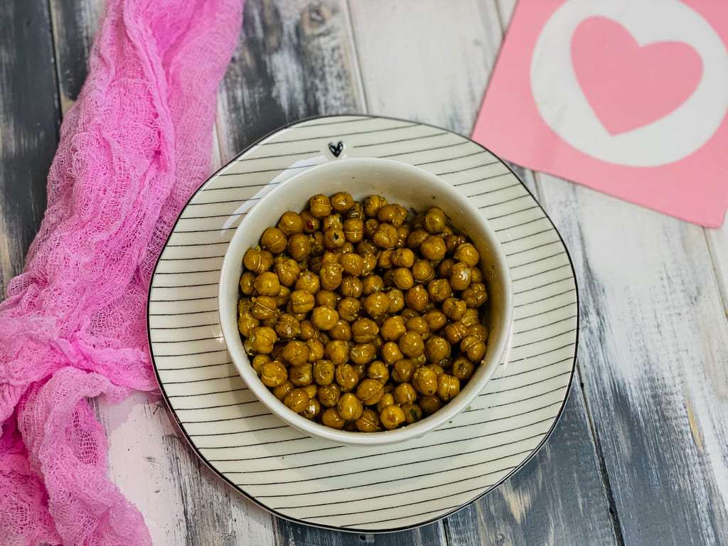 Geröstete Kichererbsen – Aus dem Air Fryer