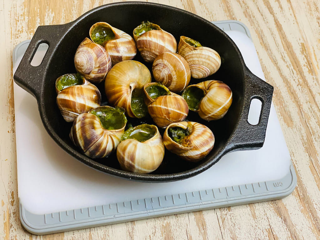 Weinbergschnecken – Aus dem Air Fryer –