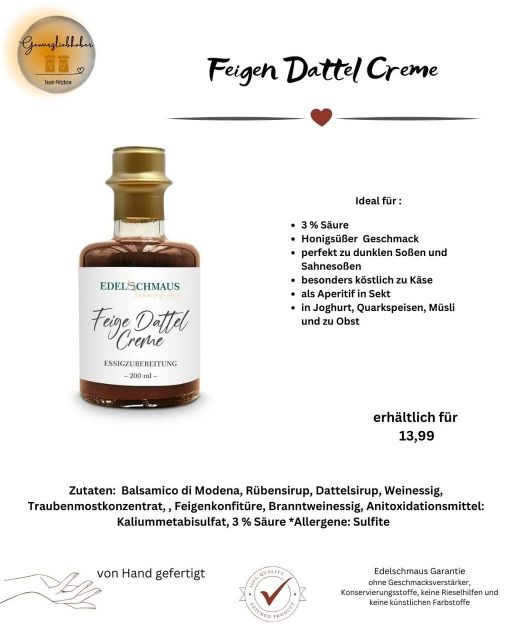 Edelschmaus Essigzubereitungen