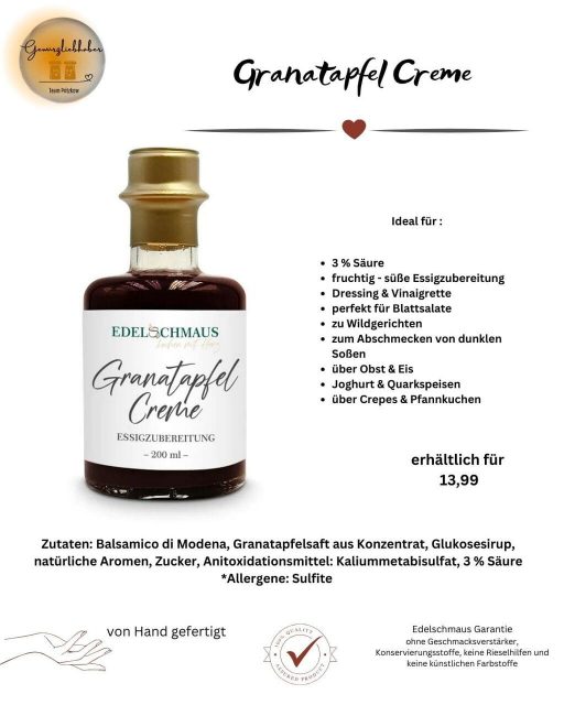 Edelschmaus Essigzubereitungen