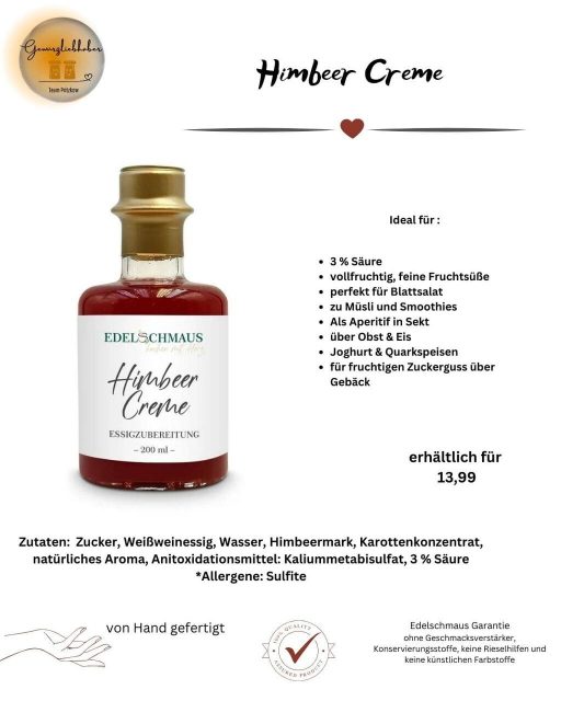 Edelschmaus Essigzubereitungen