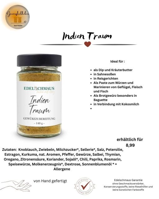 Edelschmaus Gewürz­zubereitungen und Pesto