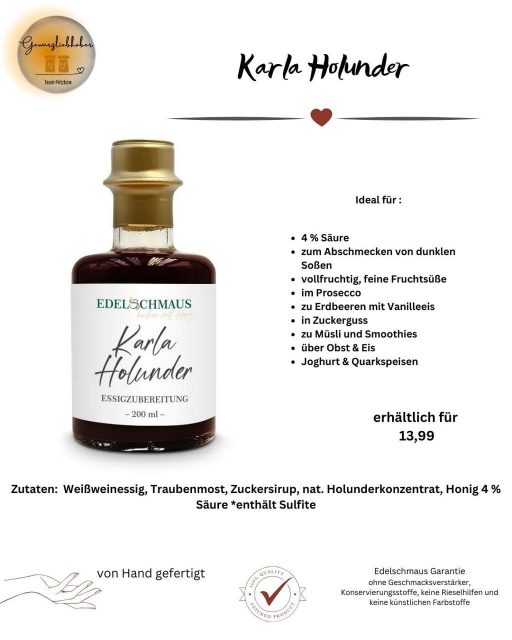 Edelschmaus Essigzubereitungen