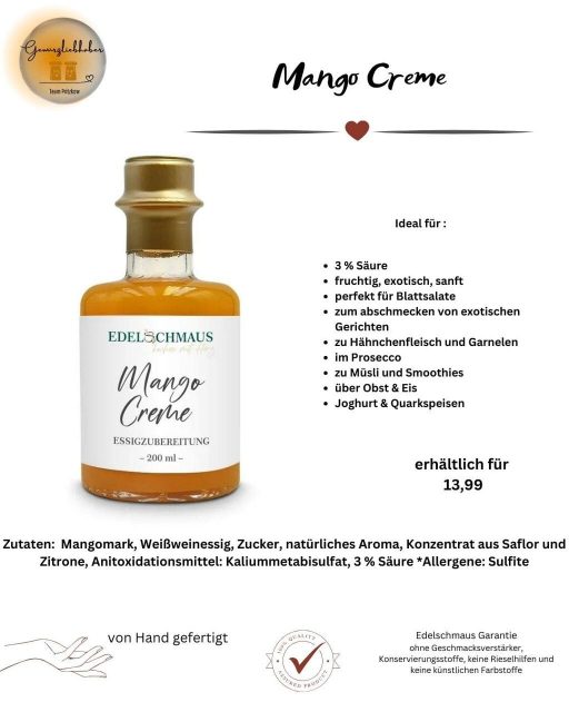 Edelschmaus Essigzubereitungen