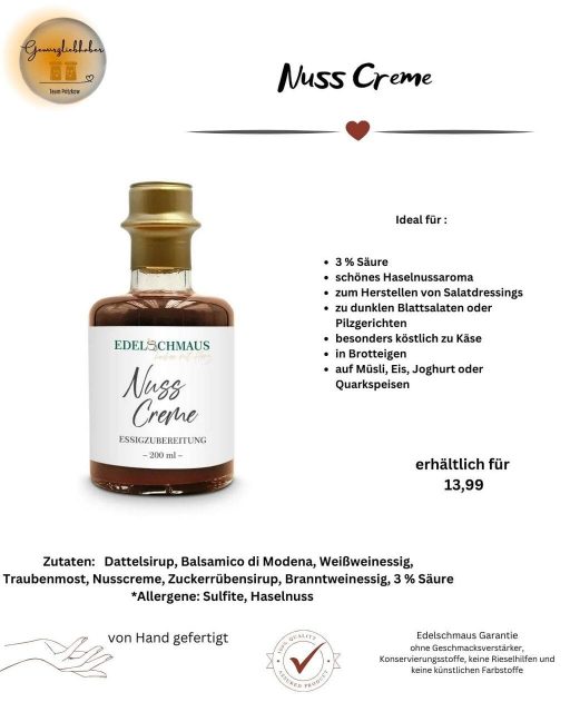 Edelschmaus Essigzubereitungen