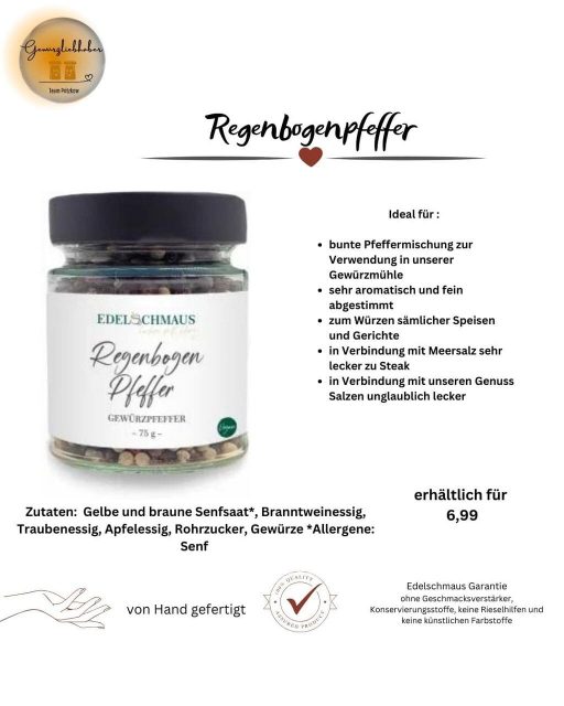 Edelschmaus Salz, Pfeffer und mehr…