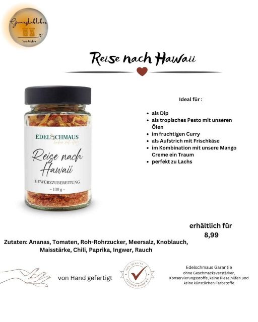 Edelschmaus Gewürz­zubereitungen und Pesto