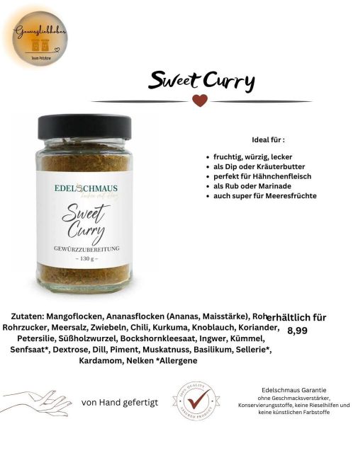 Edelschmaus Gewürz­zubereitungen und Pesto