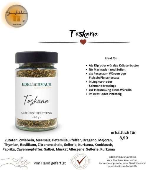 Edelschmaus Gewürz­zubereitungen und Pesto