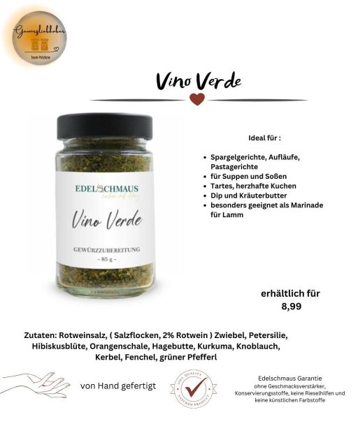 Edelschmaus Gewürz­zubereitungen und Pesto