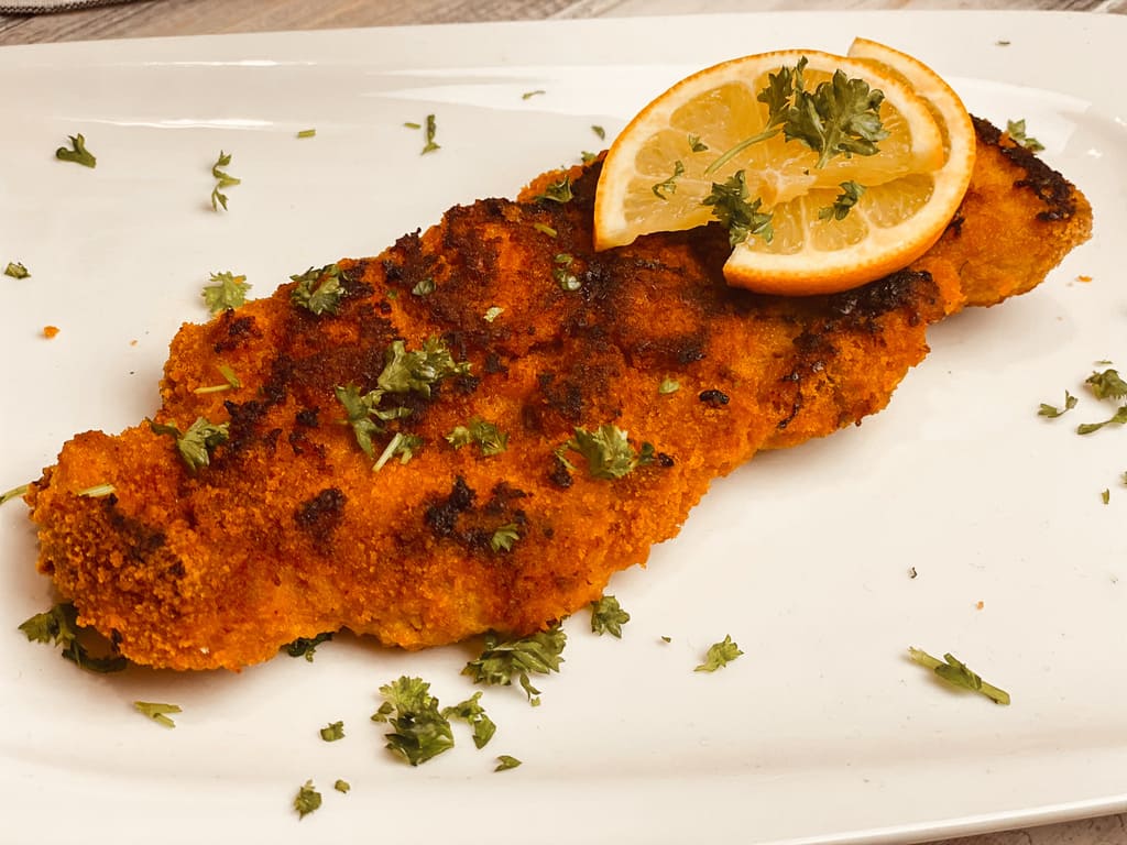 Schnitzel aus dem Ofen / Ofenschnitzel