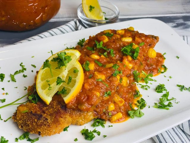 Schnitzel aus dem Ofen - Ofenschnitzel