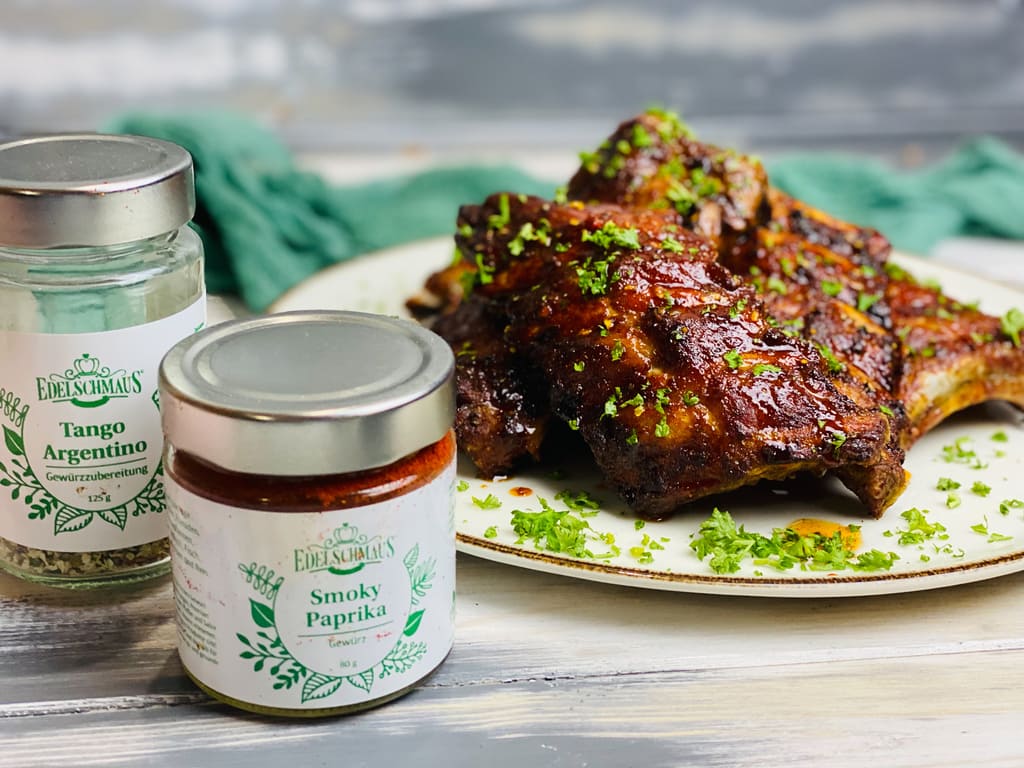 Smoky Baby-Back-Ribs aus dem Air Fryer