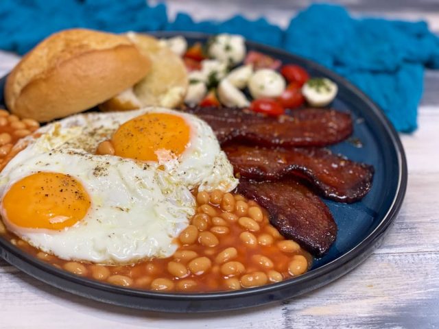 Candy Bacon aus dem Air Fryer