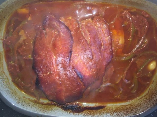 BBQ Rinderbraten aus dem Ofenmeister