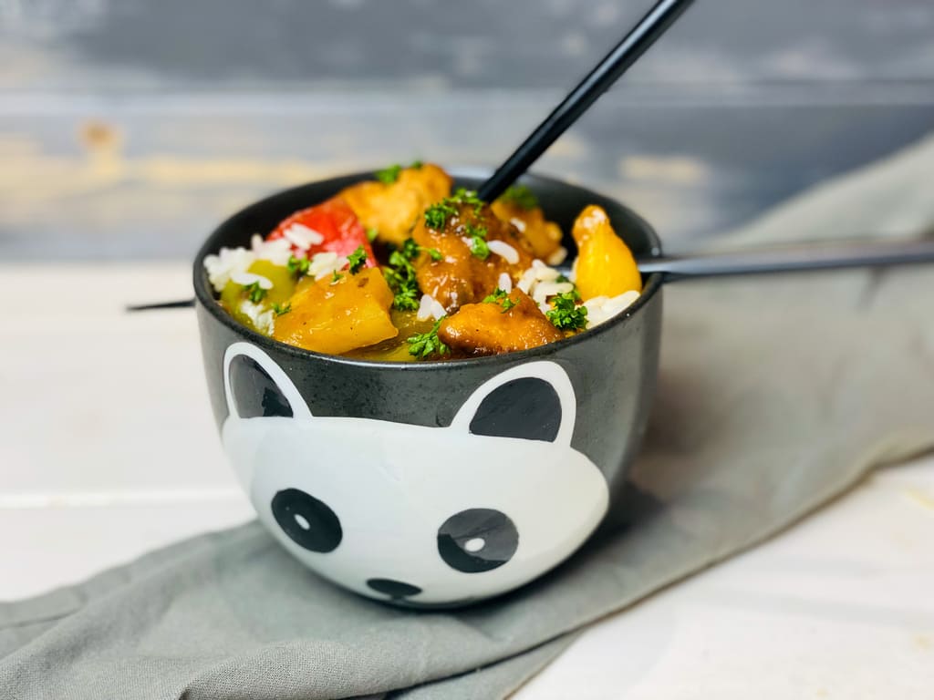 Hähnchen süß – sauer